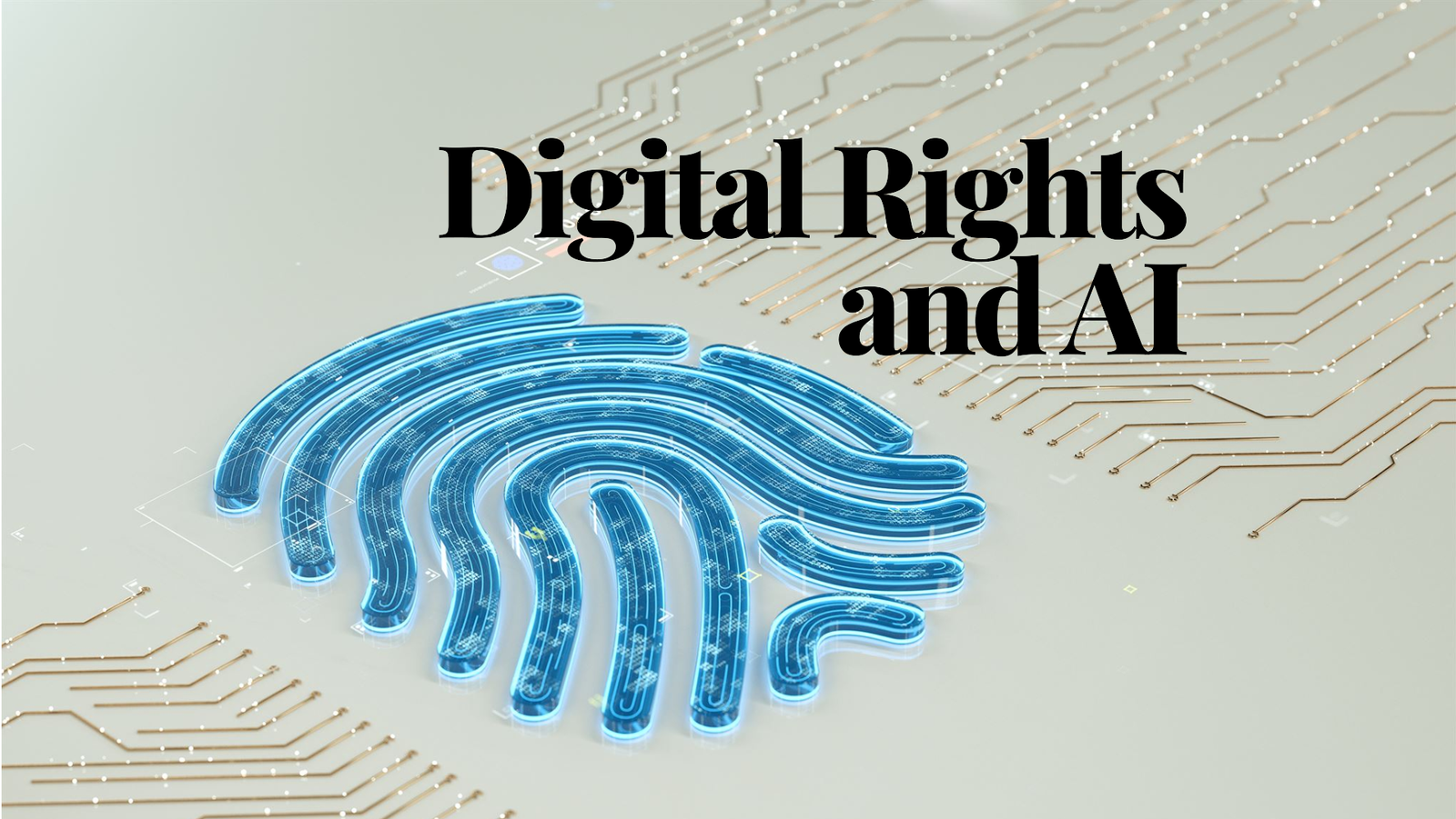 Digital privacy and data protection concept with a tablet and padlock.