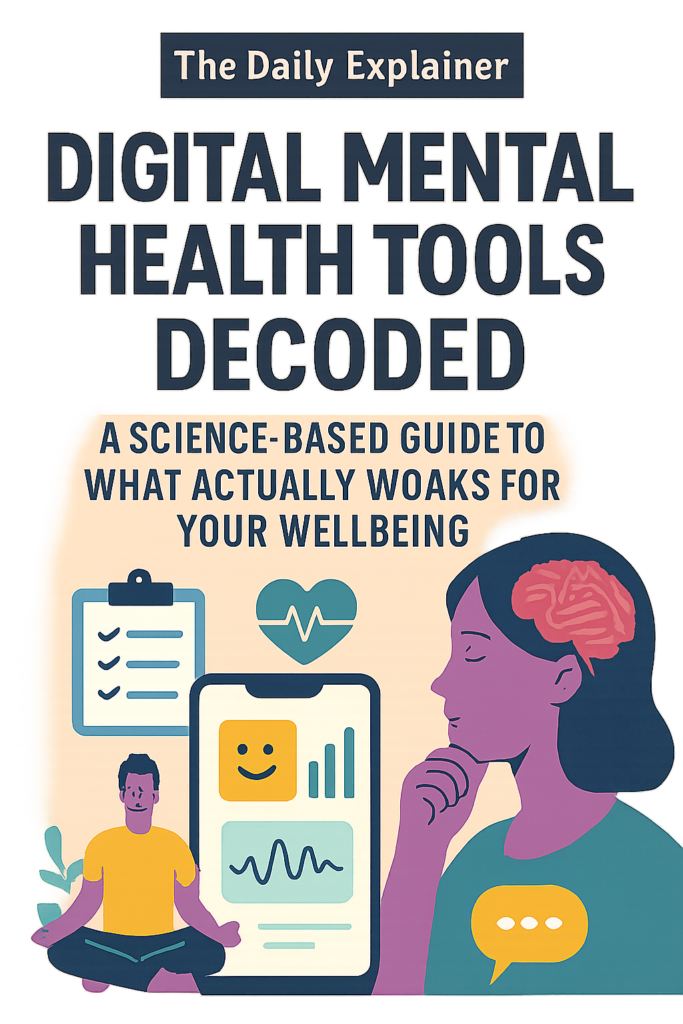 Digital Mental Health Tools Decoded