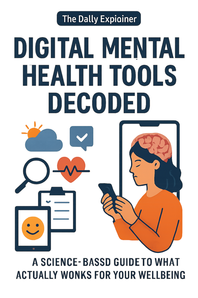 Digital Mental Health Tools Decoded