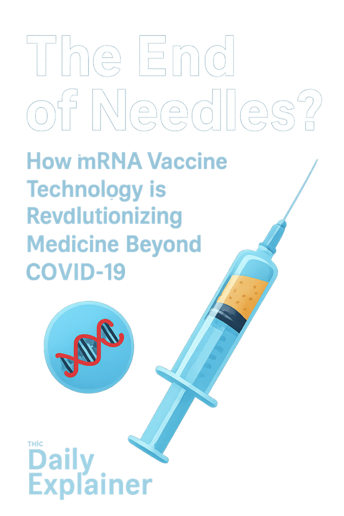 Infographic showing injection of LNP, cell entry, ribosome translation of spike protein, antigen presentation, and B-cell/T-cell activation.
