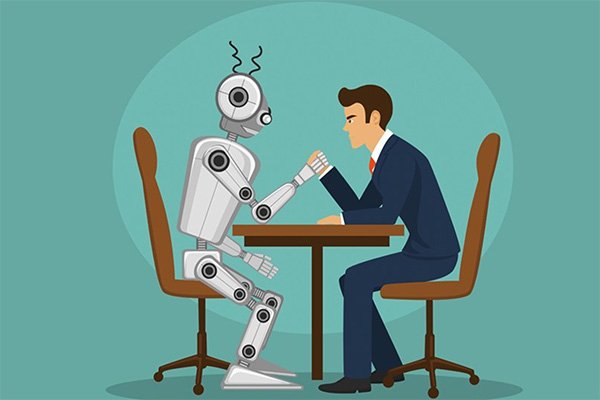 Diagram comparing data flow. Old model shows data going from phone to cloud server. New model shows data staying on phone with a local AI chip, with only encrypted updates leaving.