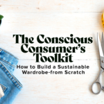A decision flowchart for conscious shopping: Start at "Need Item?" flowing to Forgo, Find Secondhand, Fix, Favor Ethical, and Fractional (Rent).