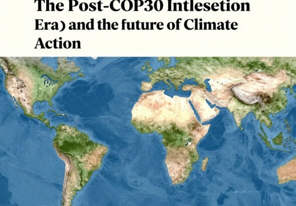 A timeline showing the key climate milestones from COP30 in Belém (November 2025) through 2026, including the Bonn Climate Conference, key implementation workshops, and culminating in COP31 in Antalya, Turkey.