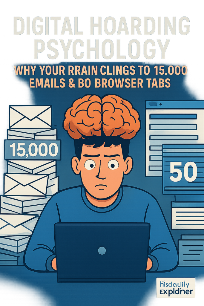 Colored brain diagram showing insula (red), anterior cingulate cortex (yellow), prefrontal cortex (blue), and amygdala (orange) activation during digital deletion attempts