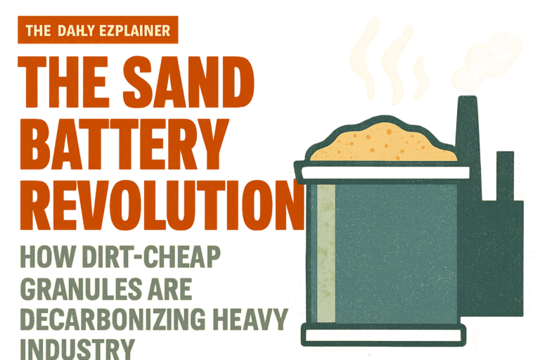 Sand Battery Example Sand Battery Guide 2026: The $2.3 Trillion Shift to Thermal Storage